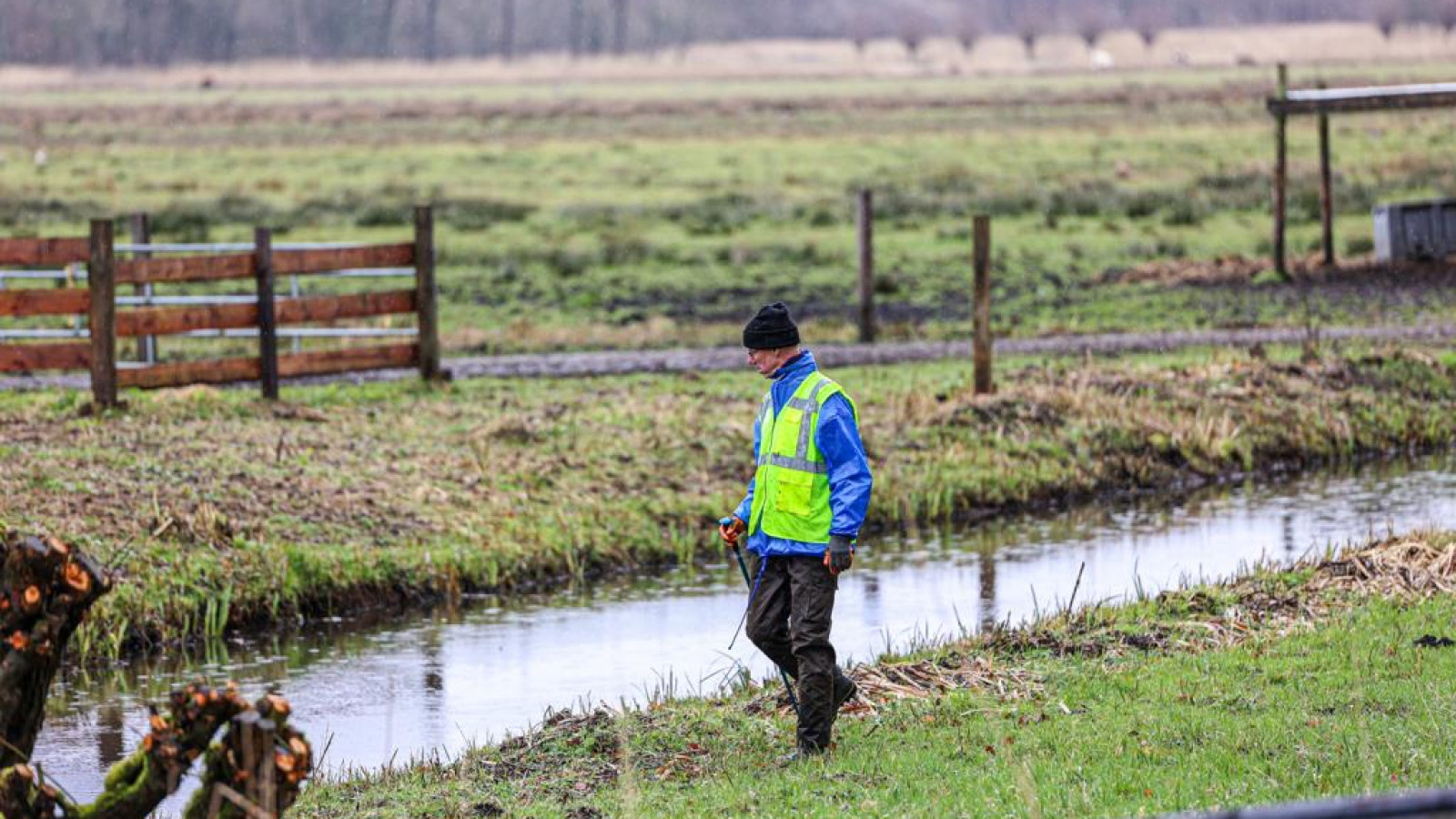 Veteranen Search Team zoekt in Amsterdamse Bos