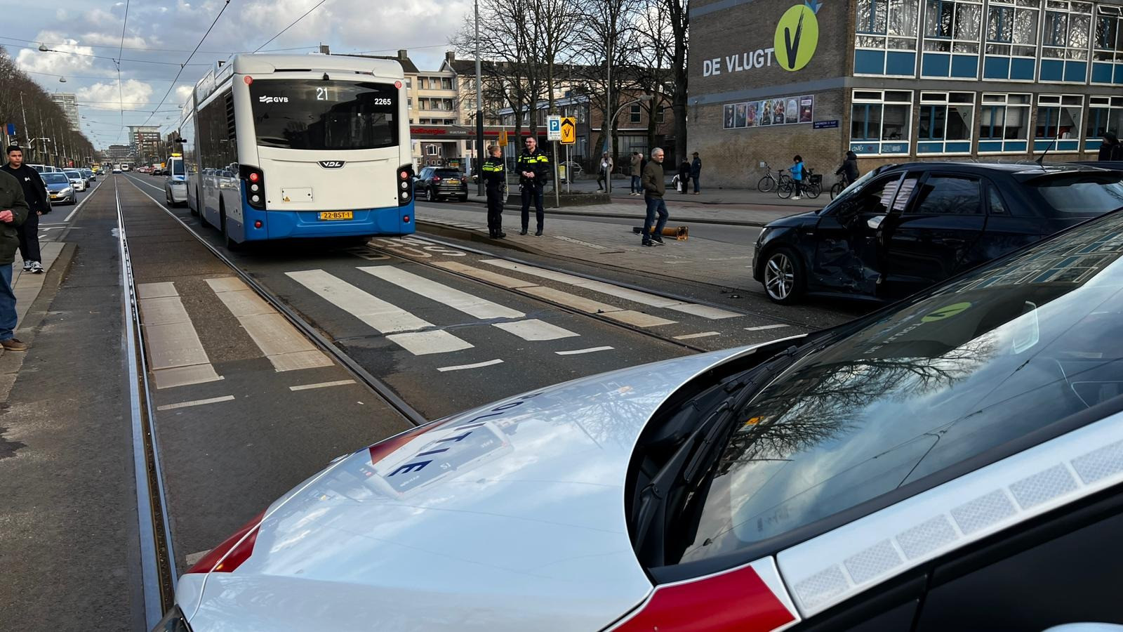 Ongeluk Burgemeester de Vlugtlaan