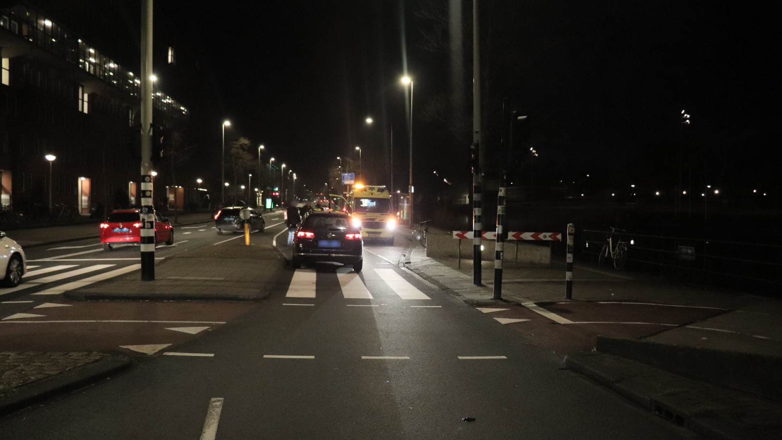 Fietser gewond Haarlemmerweg