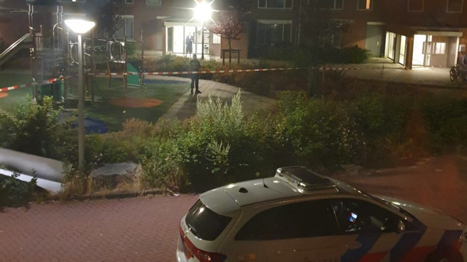 Politiecamera opgeblazen op Nieuwlandhof