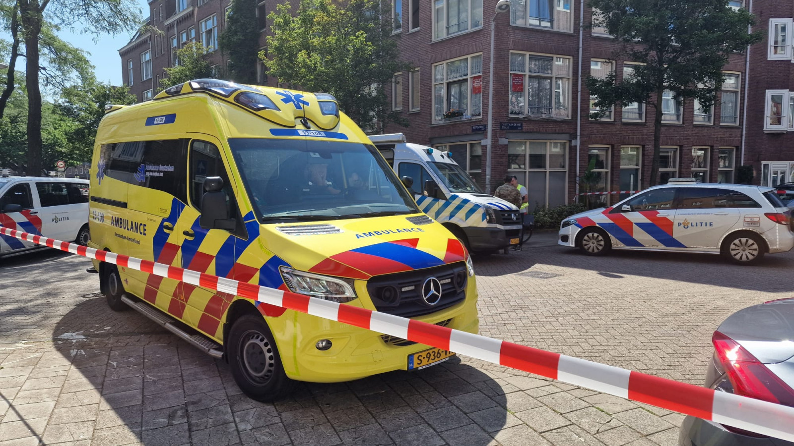 Explosieven aangetroffen Christiaan de Wetstraat