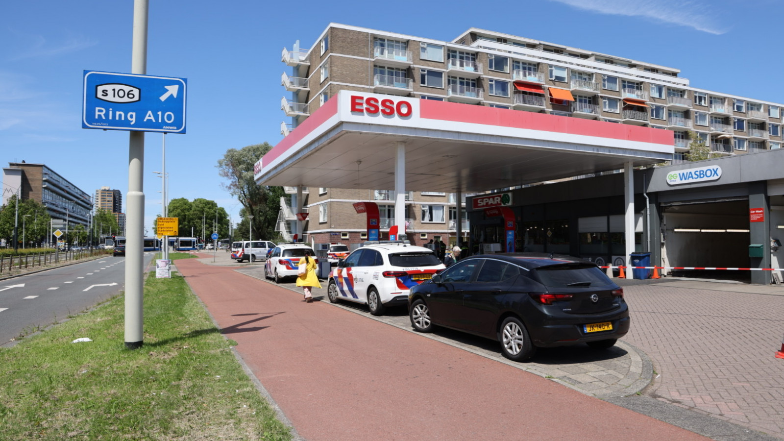 Overval Esso tankstation Meer en Vaart 