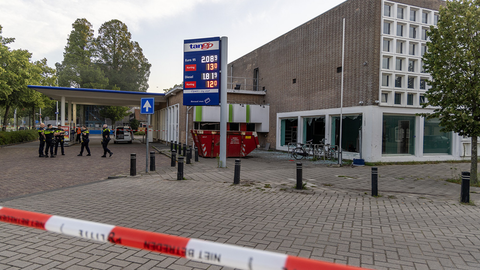 Explosie Johan Huizingalaan