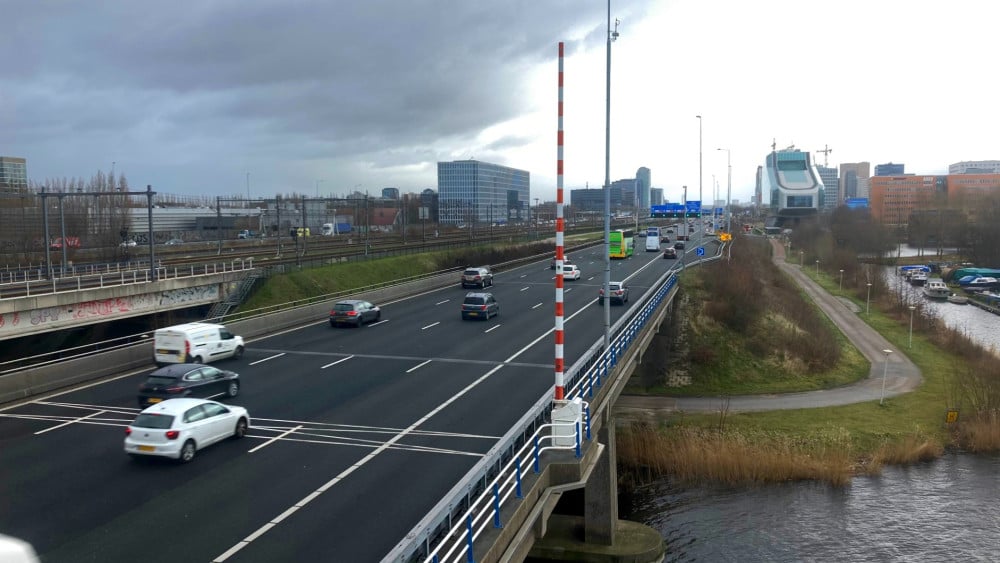 Automobilisten die tijdens werkzaamheden A10 Zuid harder dan 70 rijden worden geflitst