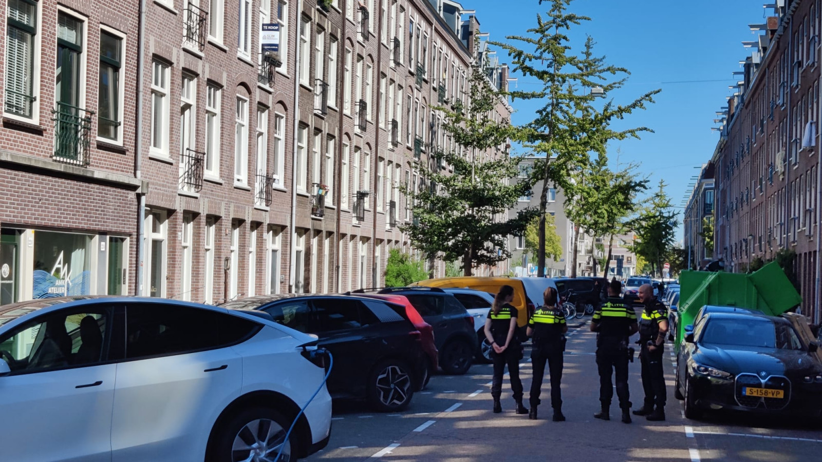 Politie-actie Borgerstraat