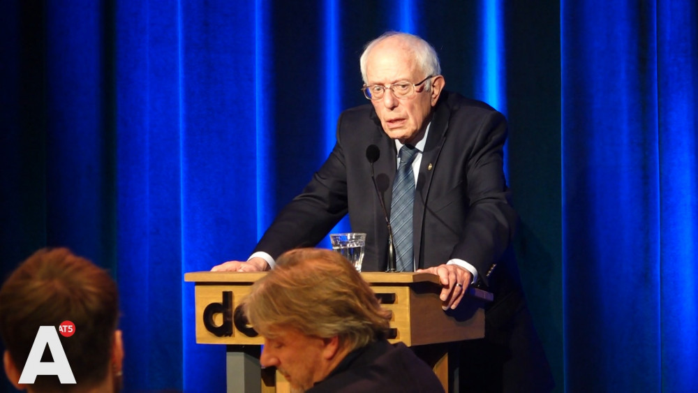 Bernie Sanders Sparks Interest with Lecture on Capitalism and Inequality