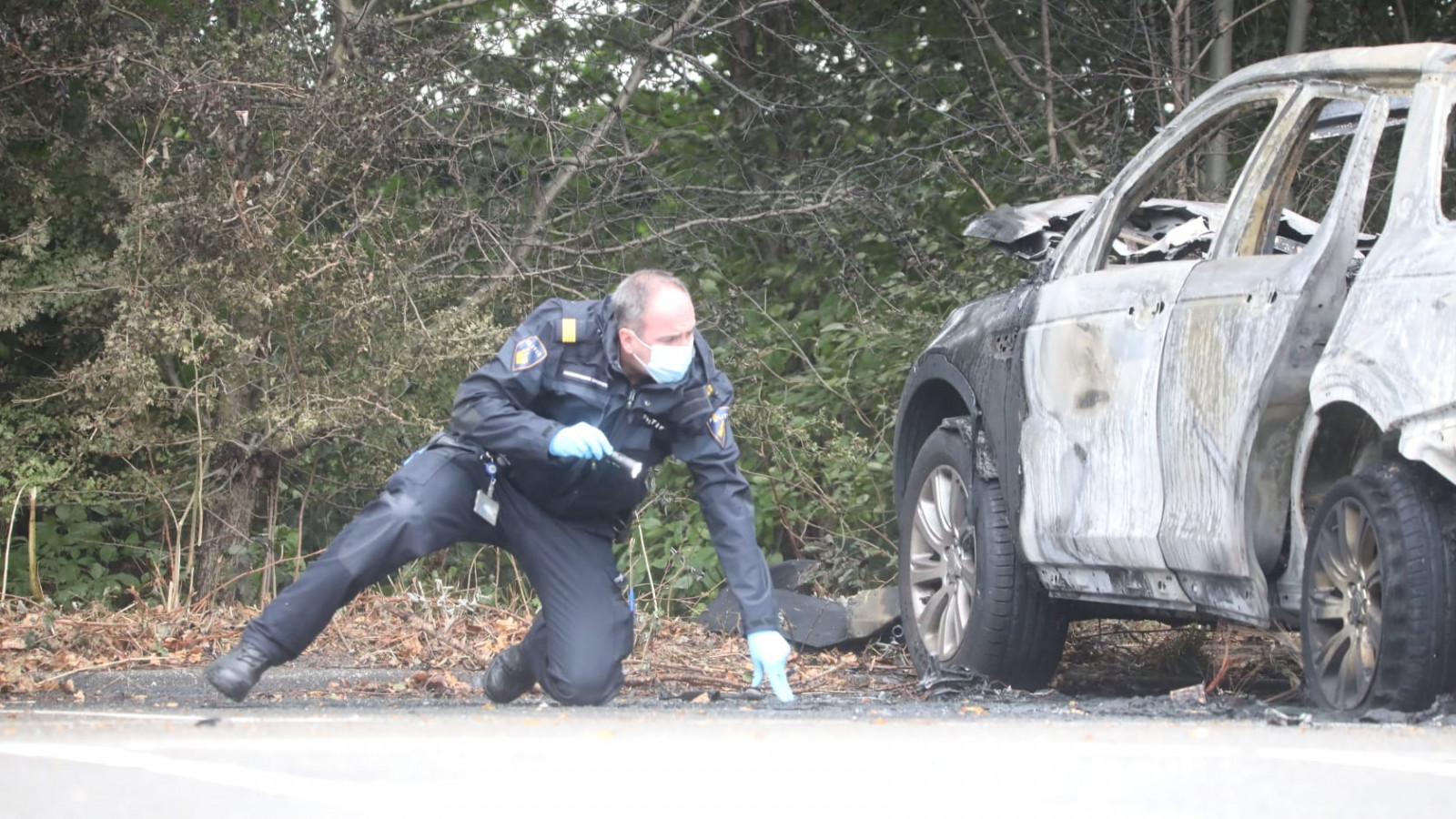 Auto uitgebrand in Amstelveen