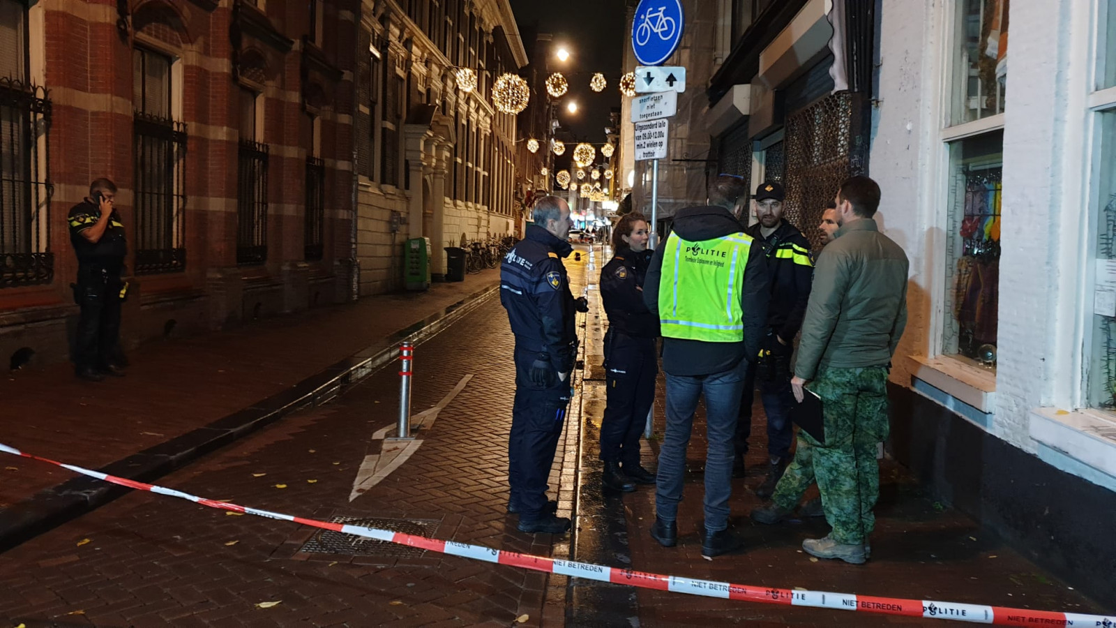 Explosief voor restaurant Oude Hoogstraat