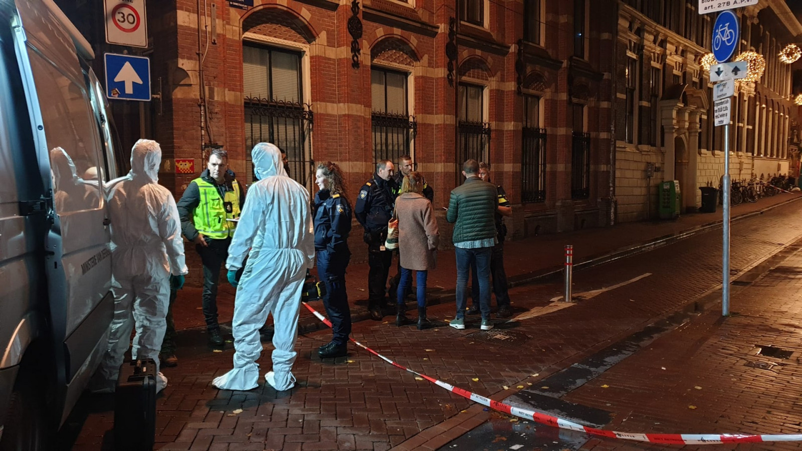 Explosief voor restaurant Oude Hoogstraat