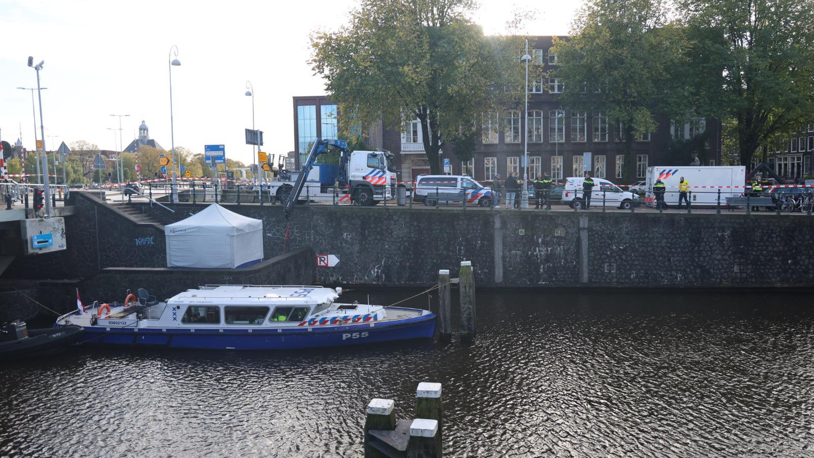 Lichaam gevonden in water Kadijksplein