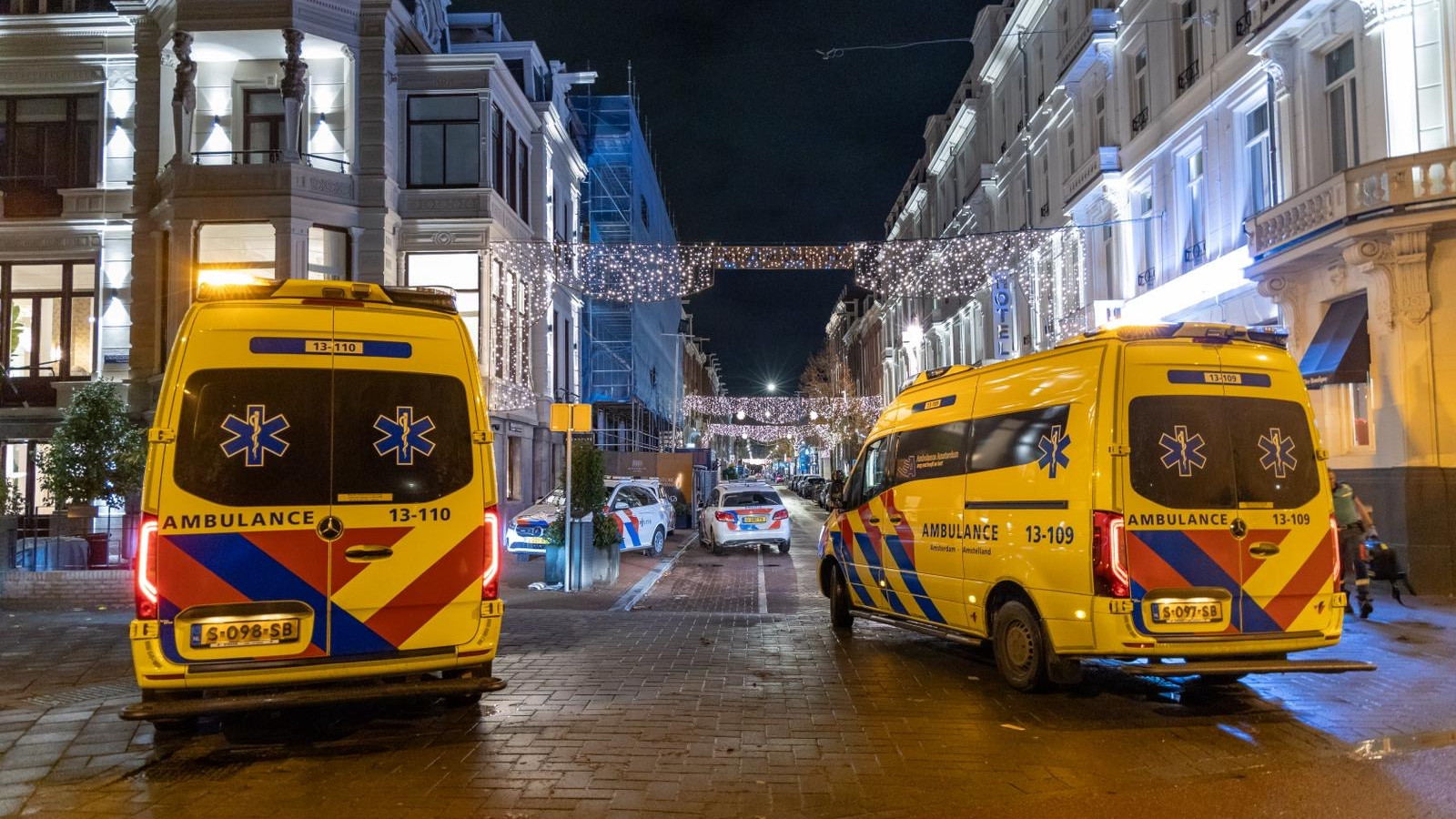 Steekpartij in hotel PC Hooftstraat