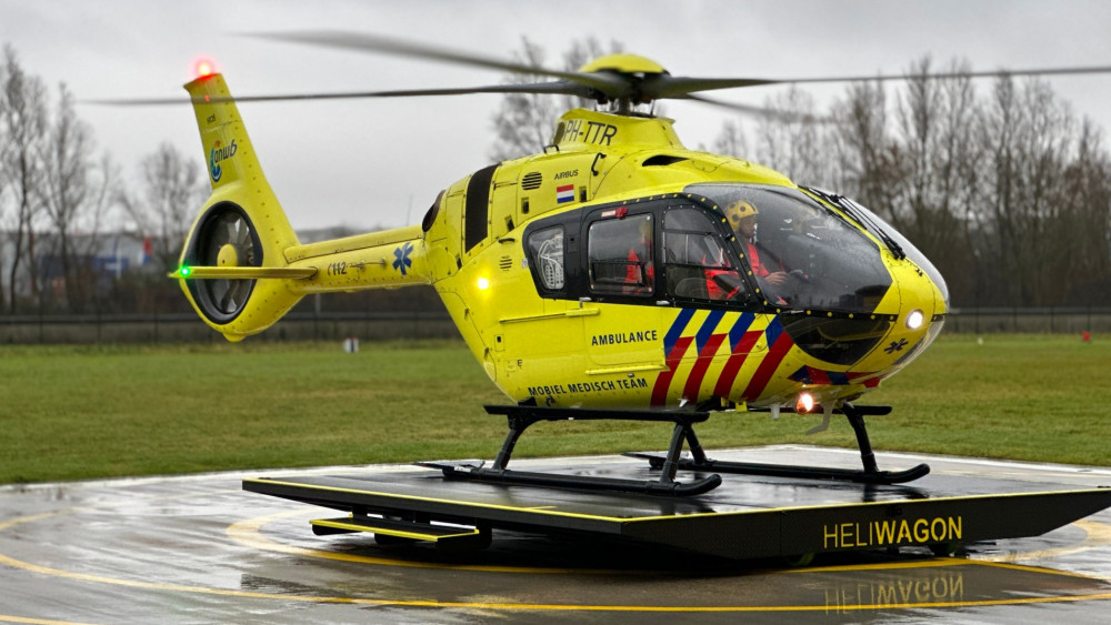 Traumahelikopter moet vaker beschikbaar zijn door extra standplaats in Teuge