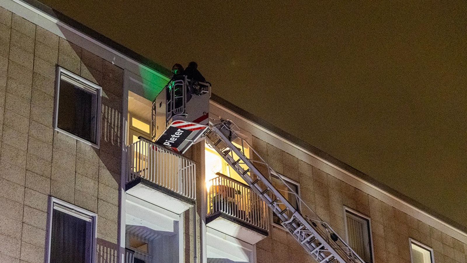 Brand Comeniusstraat