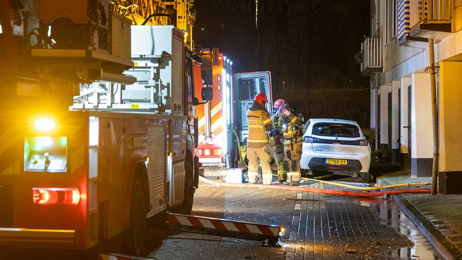 Brand Comeniusstraat