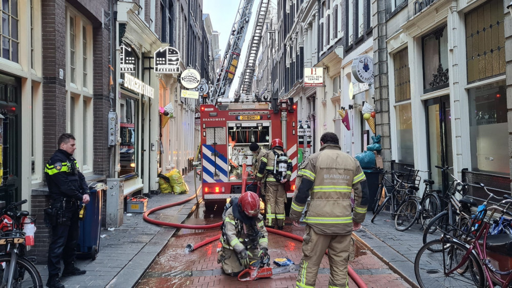 Fire at Hotel on Beursstraat Forces Evacuation of 90 Guests