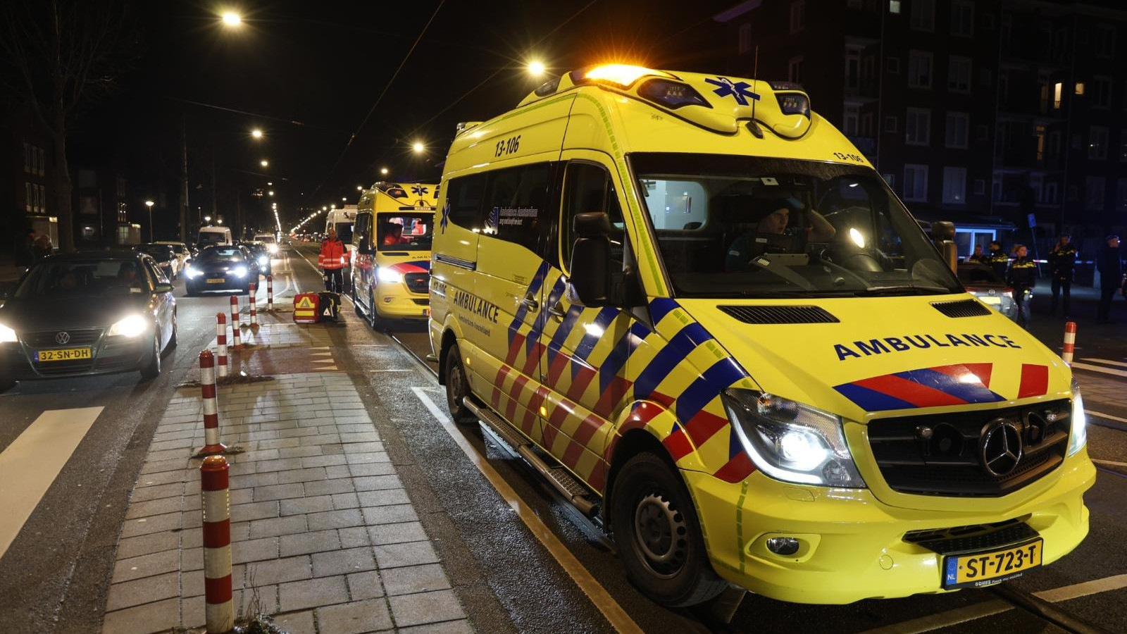Voetganger ernstig gewond bij aanrijding Burgemeester de Vlugtlaan