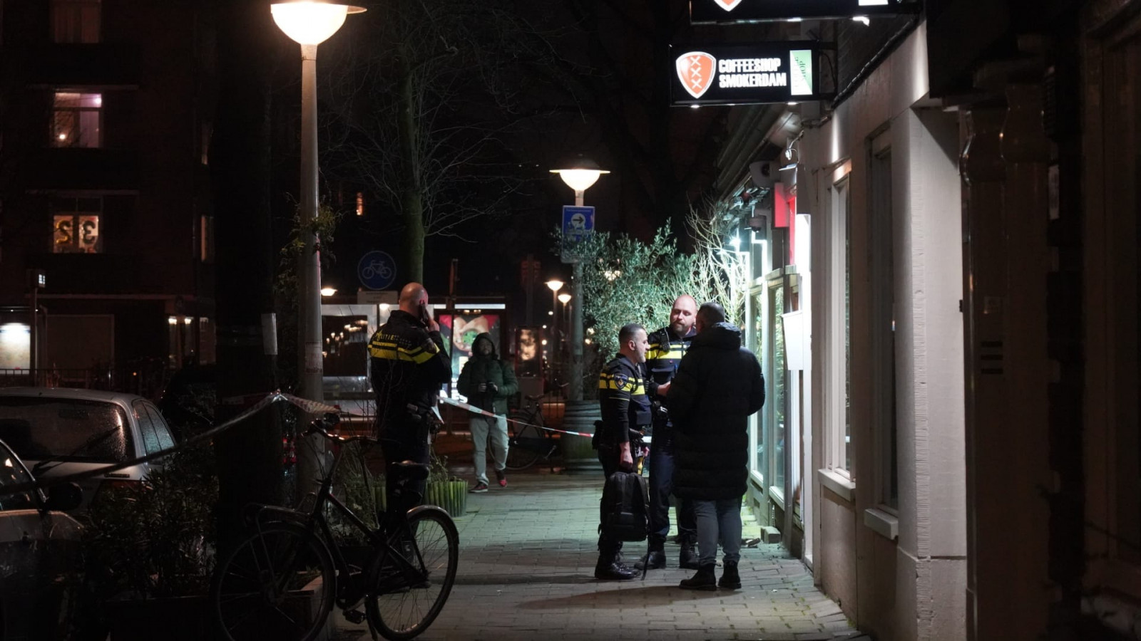 Overval coffeeshop Vechtstraat