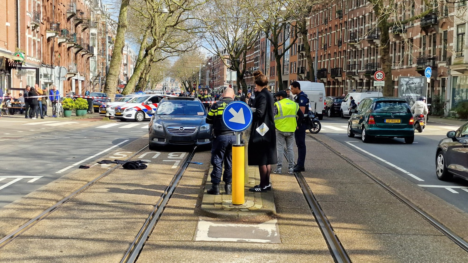 Aanrijding op de Ceintuurbaan