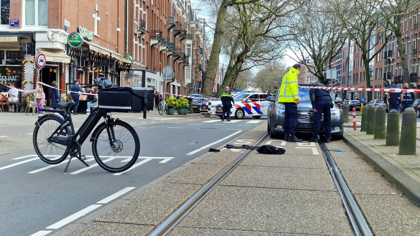 Aanrijding op de Ceintuurbaan