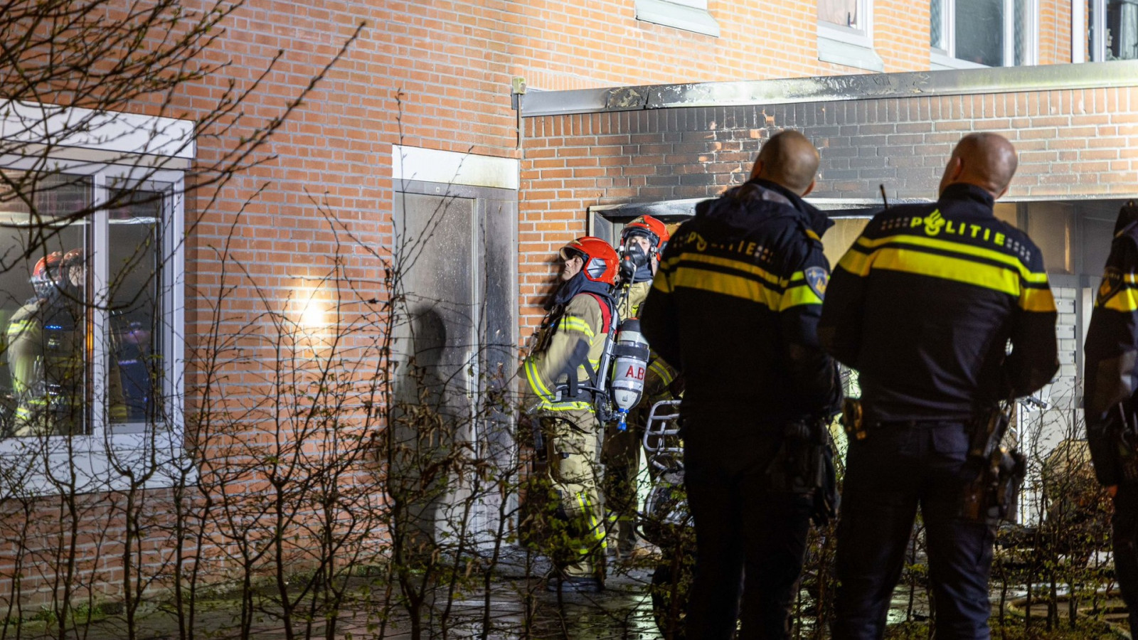 Explosie in portiek appartementencomplex op het Maarsenhof