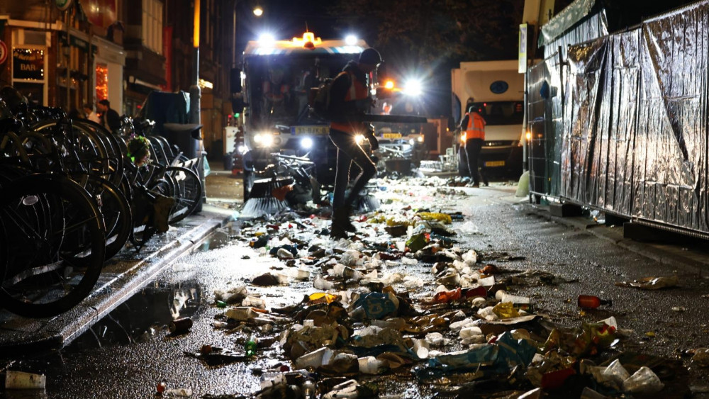 Stad weer schoon na Koningsdag: meer afval opgeruimd dan afgelopen jaren