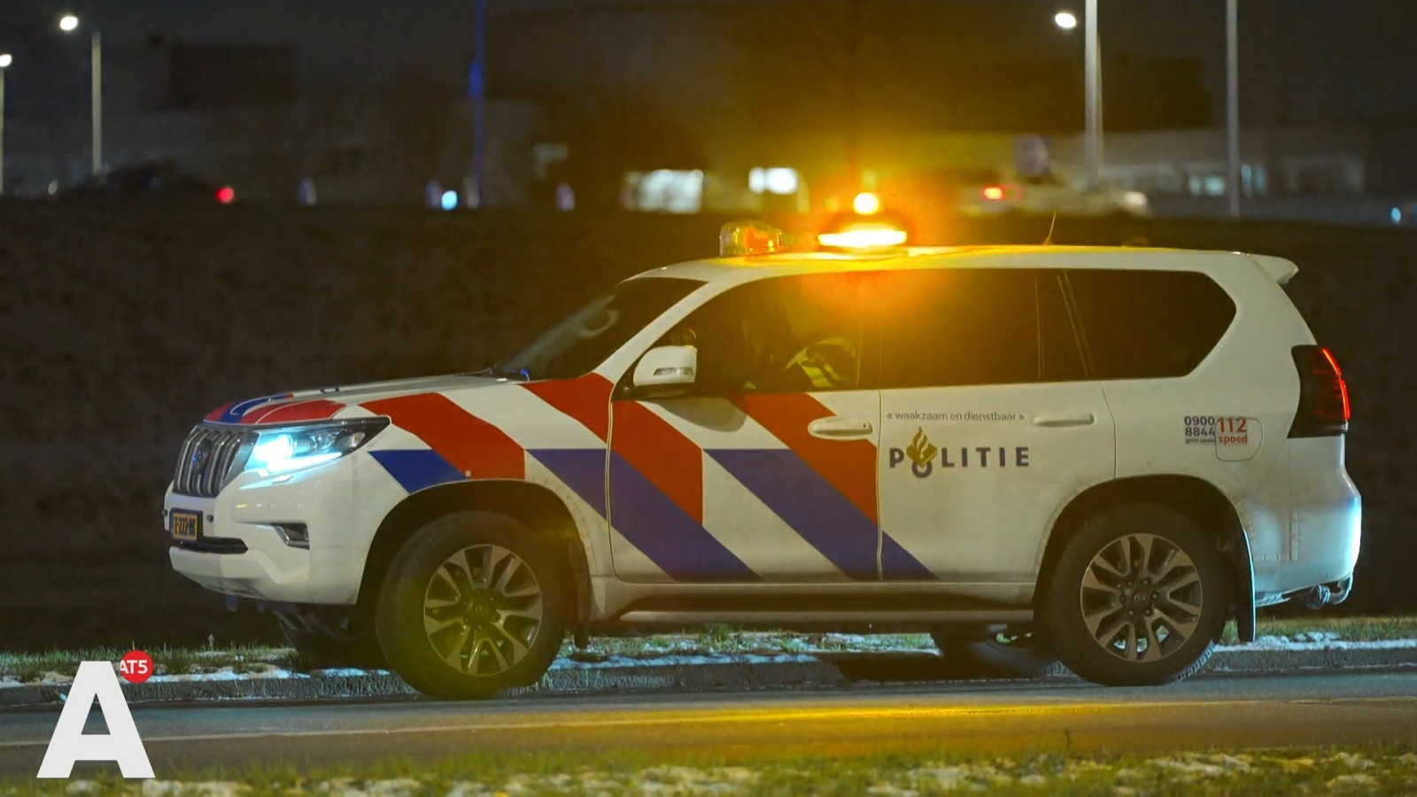 Toyota Landcruiser van politie