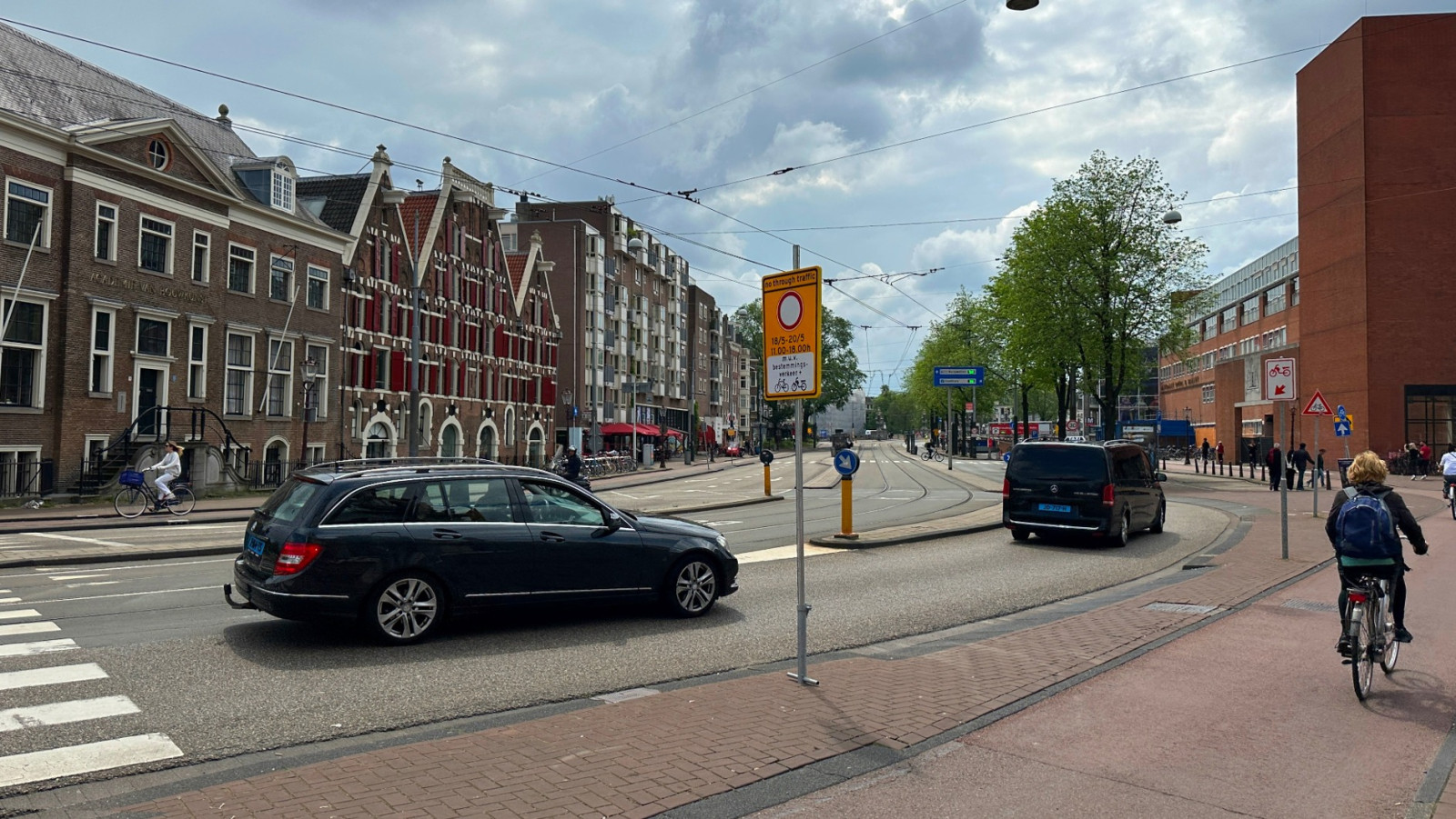 Verkeer kan ondanks borden door