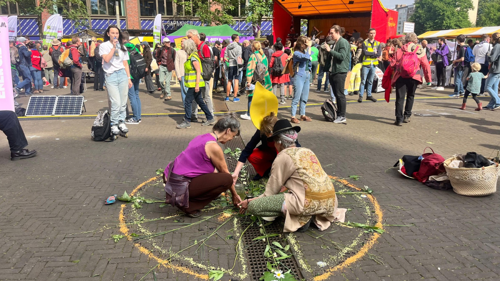 Klimaatmars op de Zuidas 