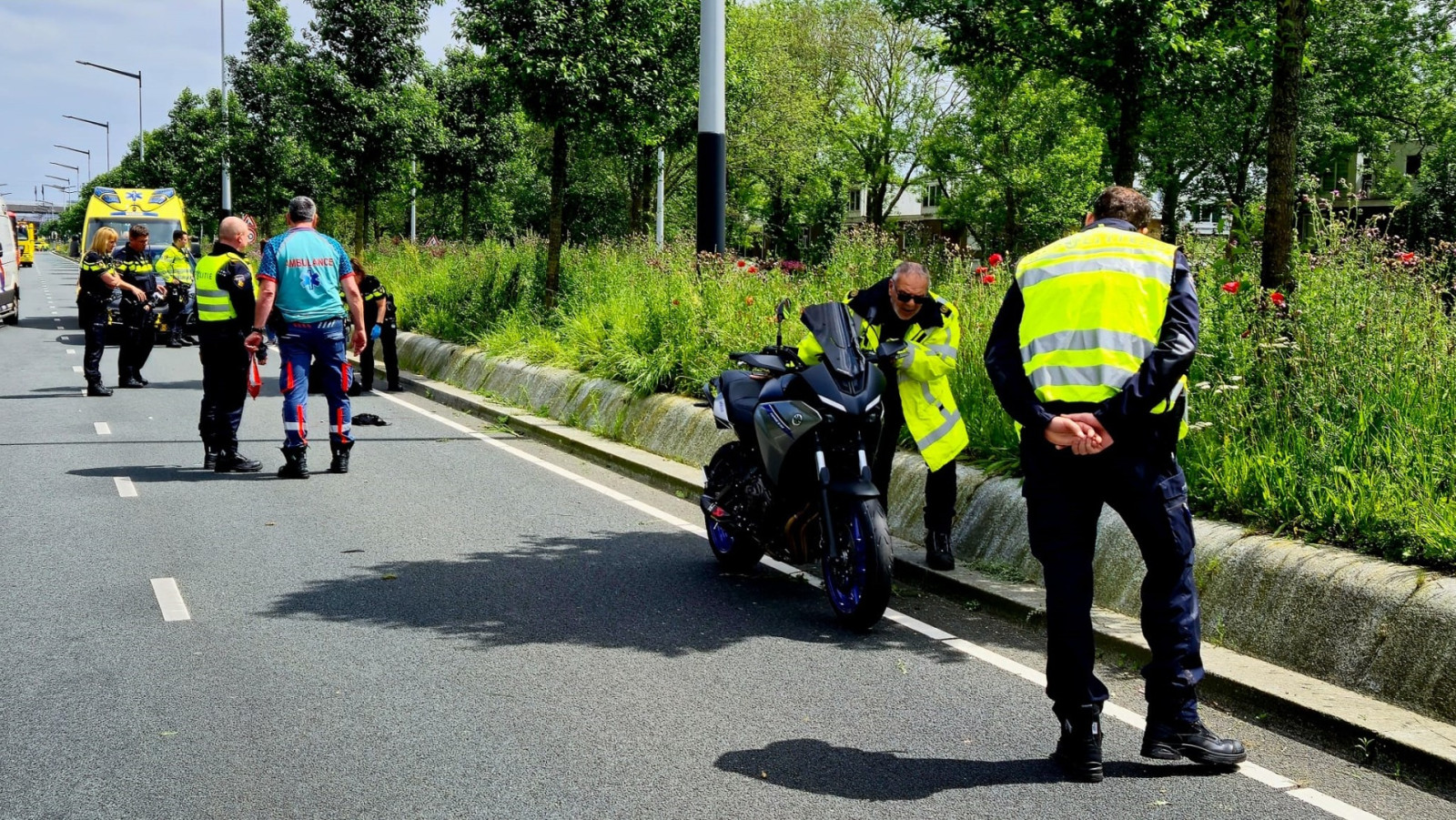 Aanrijding op Haarlemmerweg