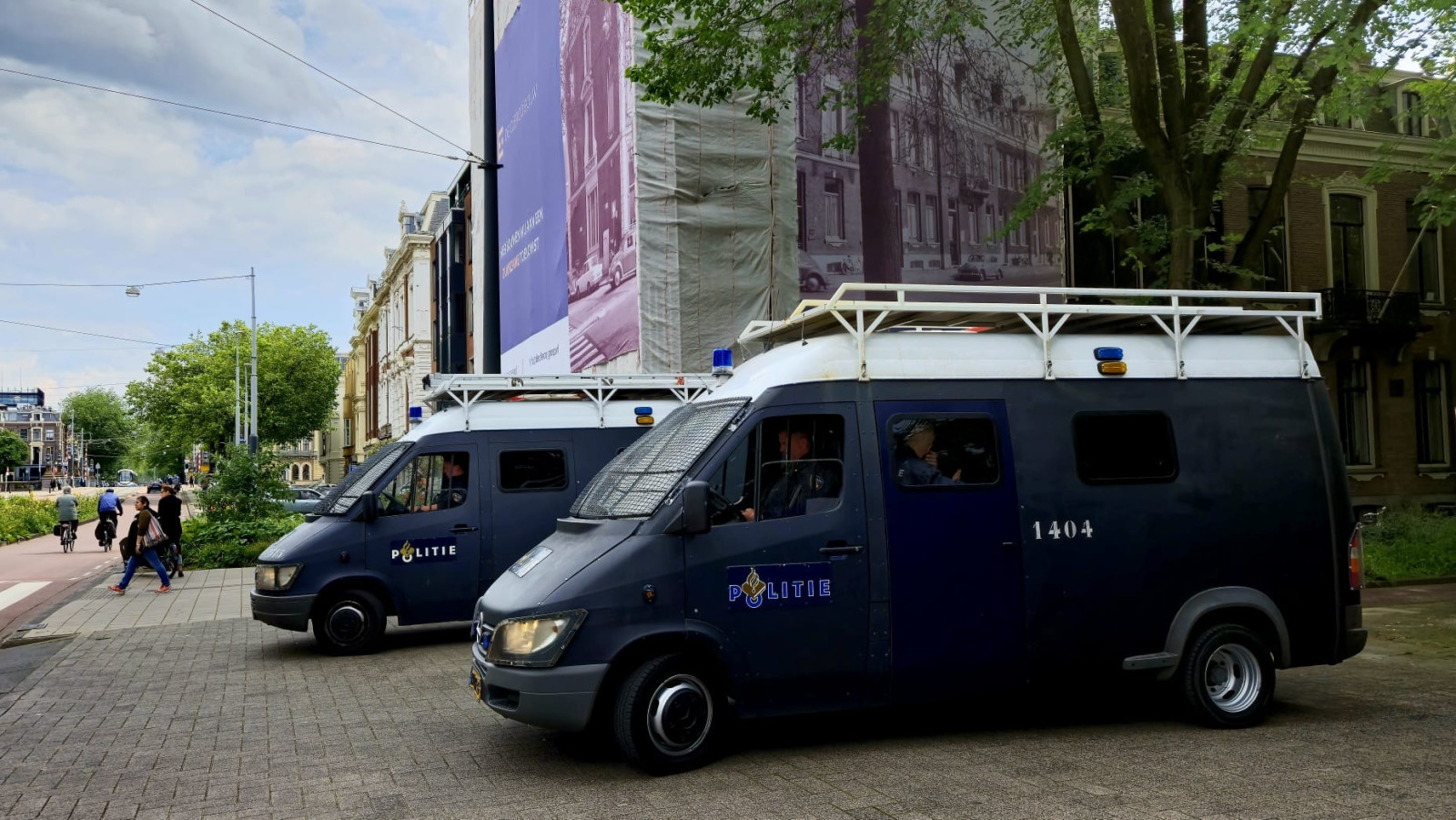 Krakers verlaten kraakpand Achter Oosteinde na vordering