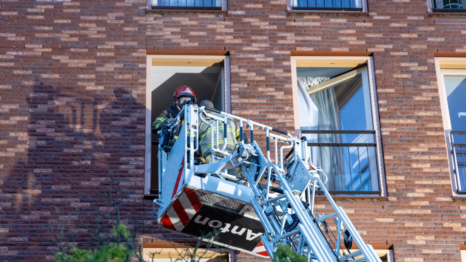 Brand flat Zuidoost