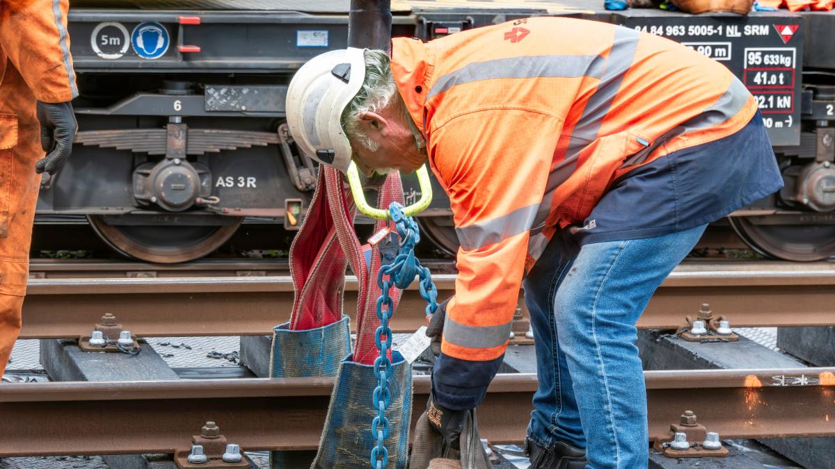 Komend weekend weer werkzaamheden aan spoor station Weesp