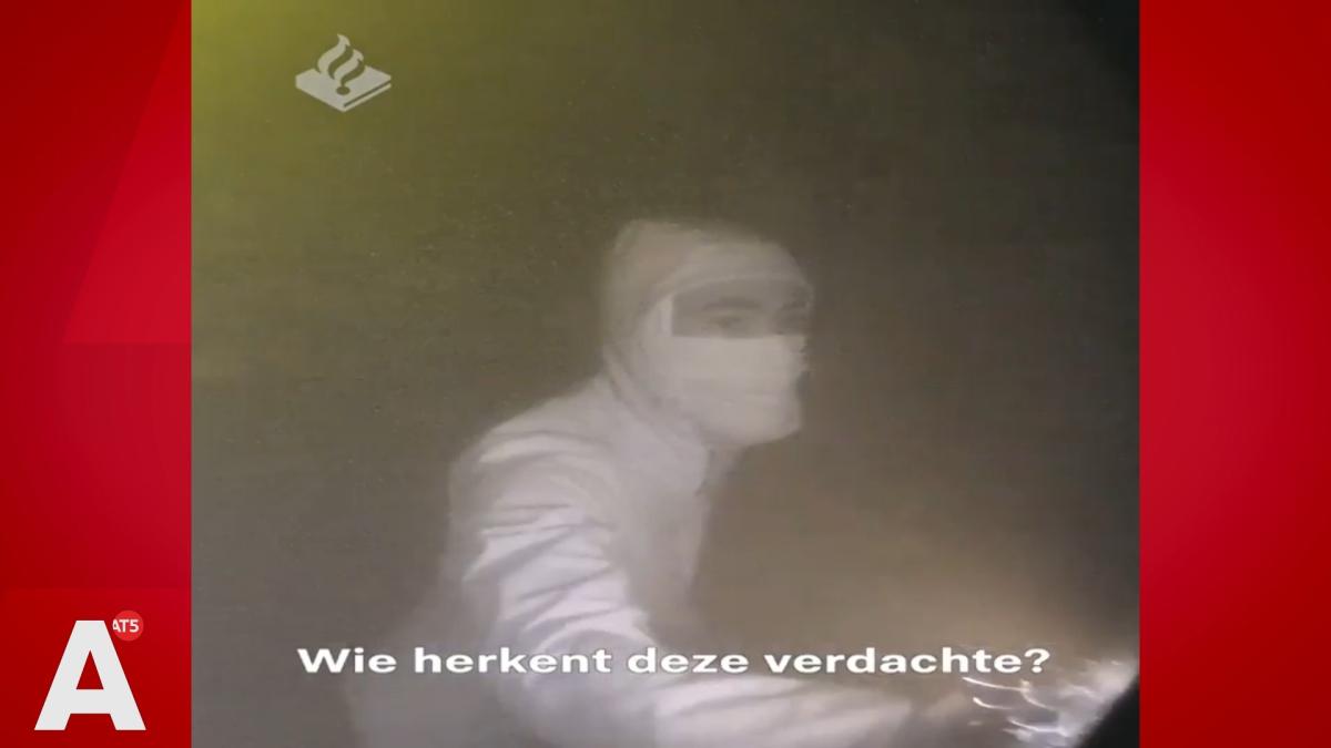 Politie deelt beelden van man die explosief liet afgaan bij huis in Driemond