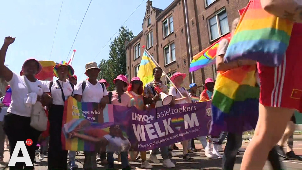 This is how the Pride Walk went: 