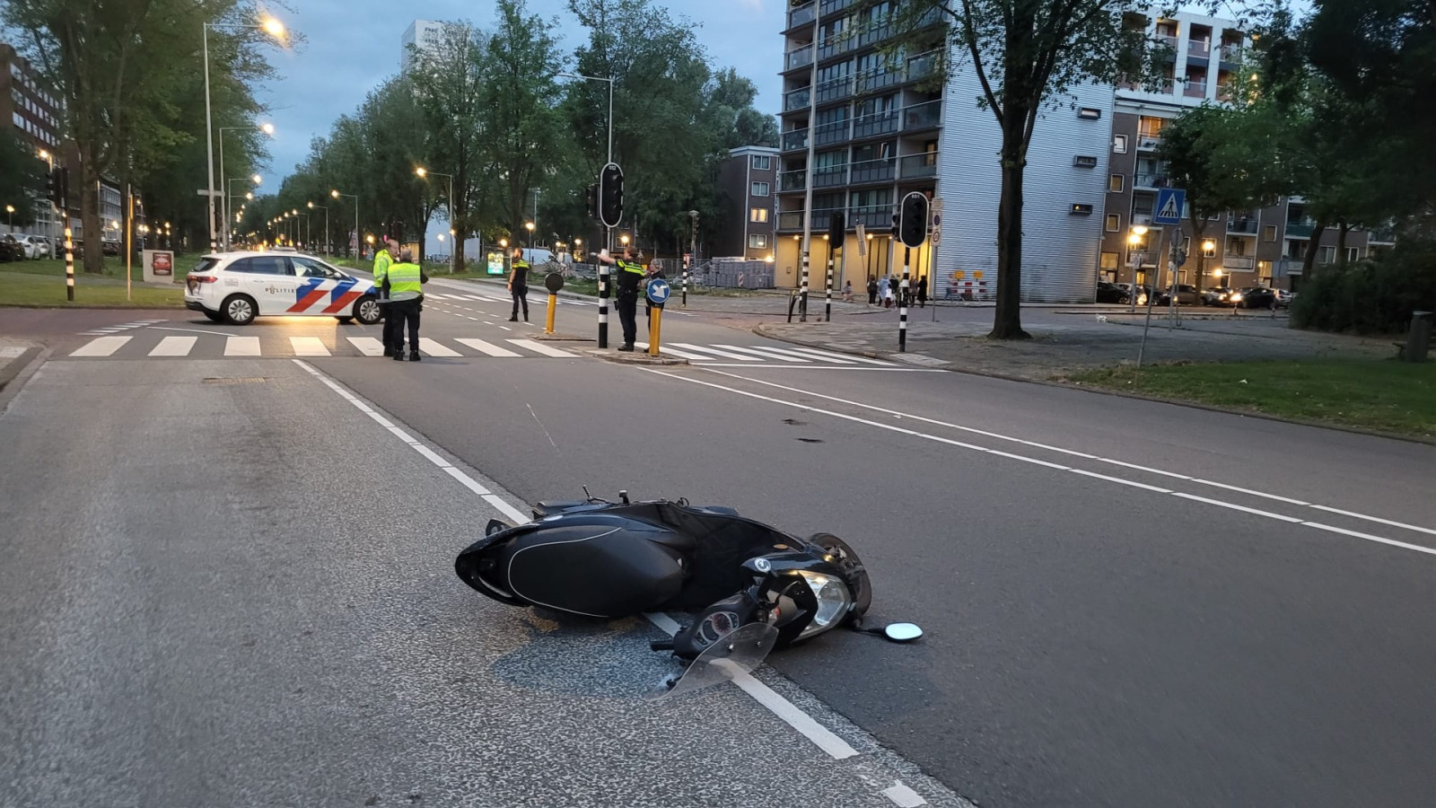 Gewonden bij ongeval IJdoornlaan