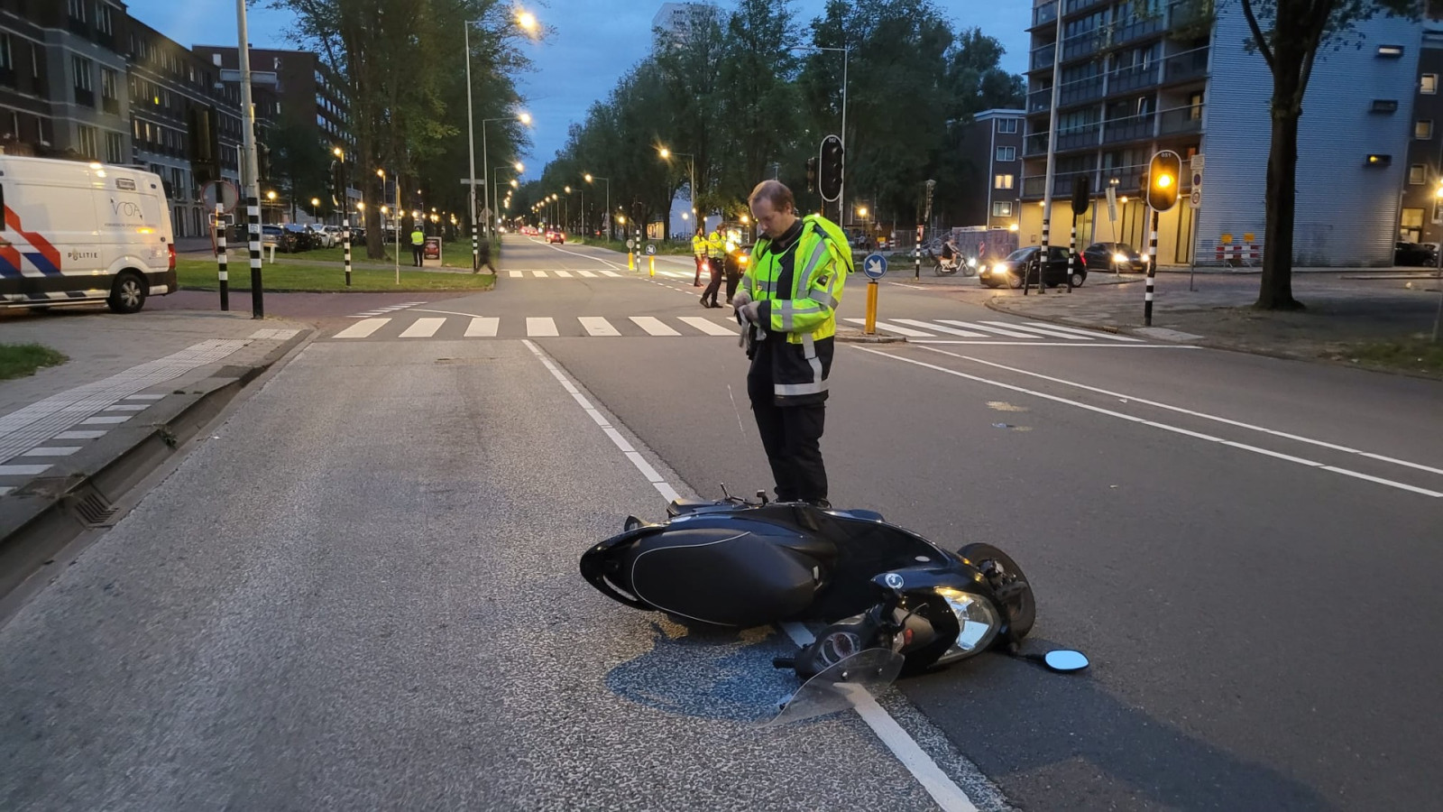 Gewonden bij ongeval IJdoornlaan