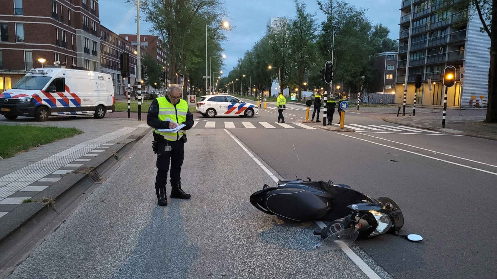 Gewonden bij ongeval IJdoornlaan