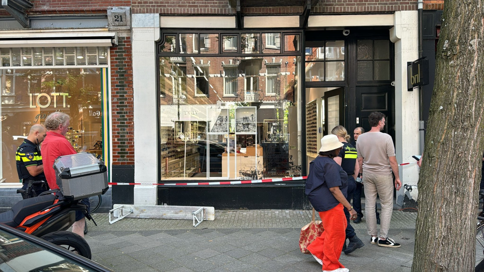 Overval op brillenwinkel in Oud-Zuid