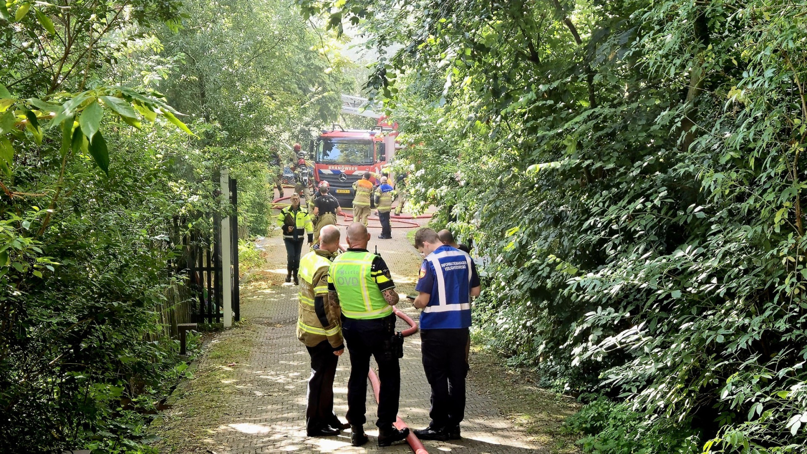 Brand buurtboerderij Spaarndammerdijk