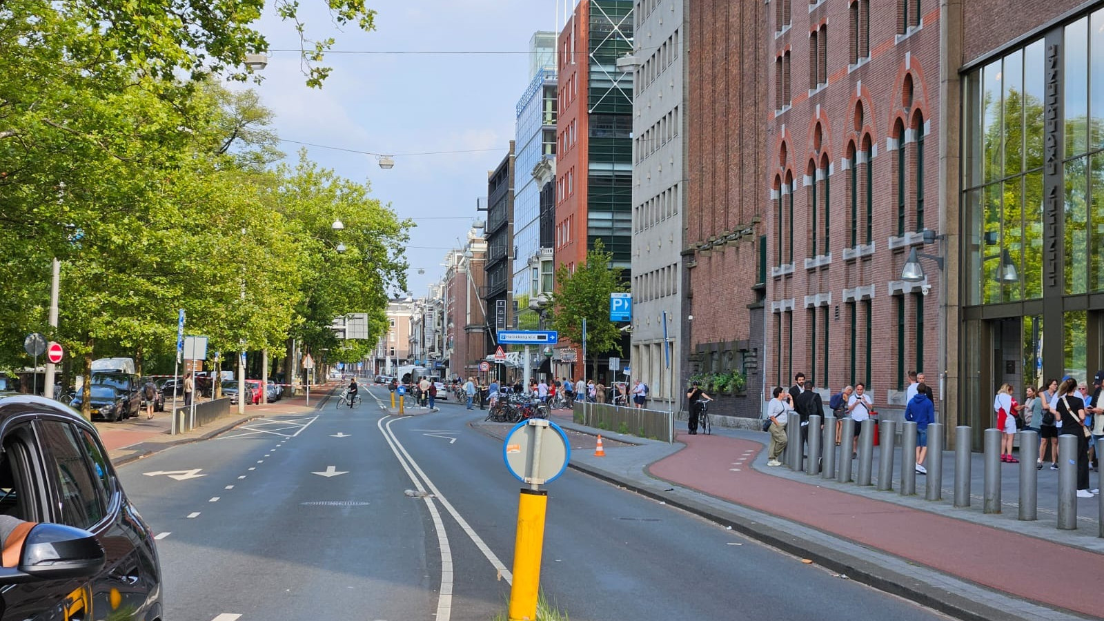 Deel Stadhouderskade afgezet