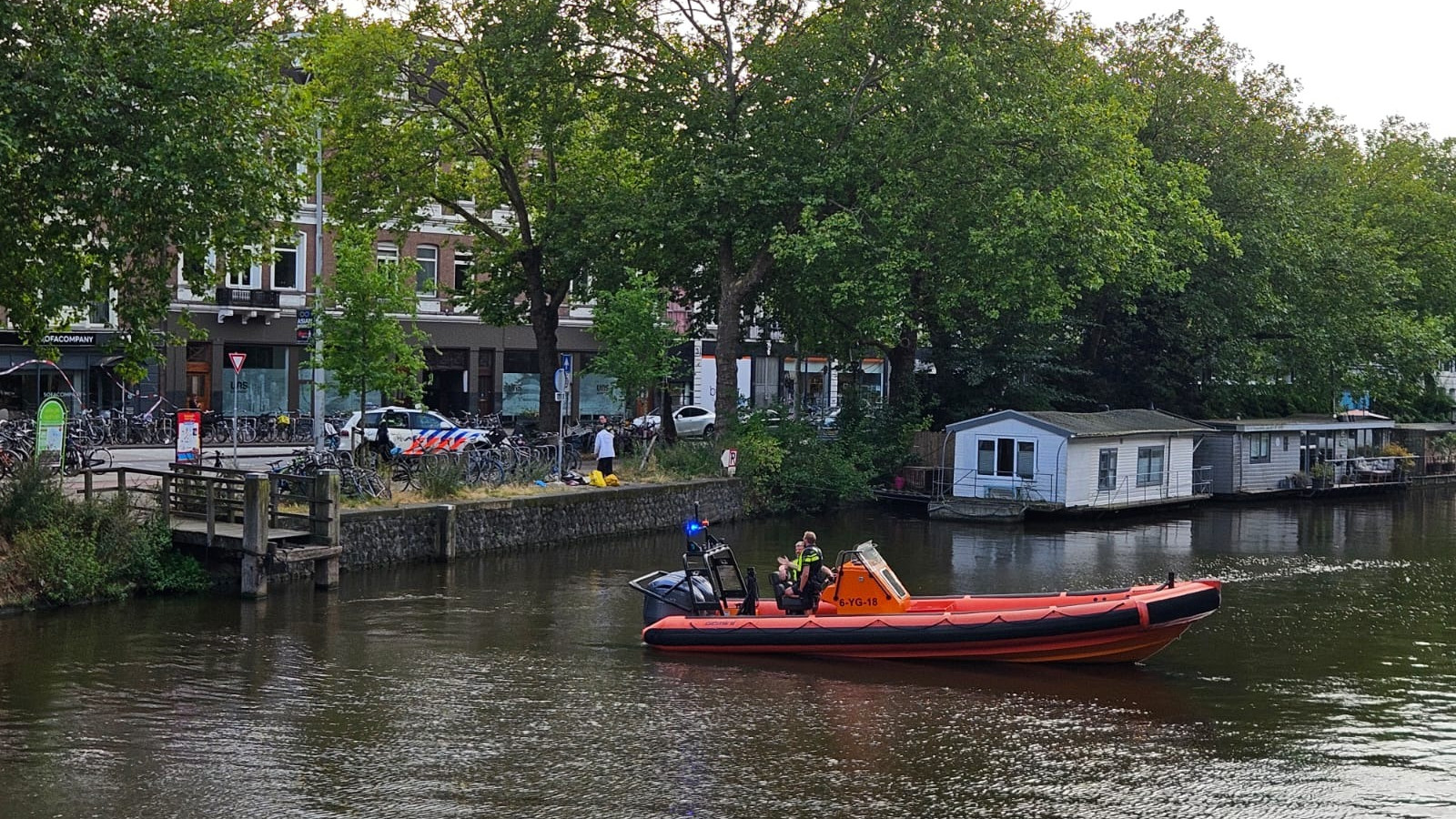 Deel Stadhouderskade afgezet