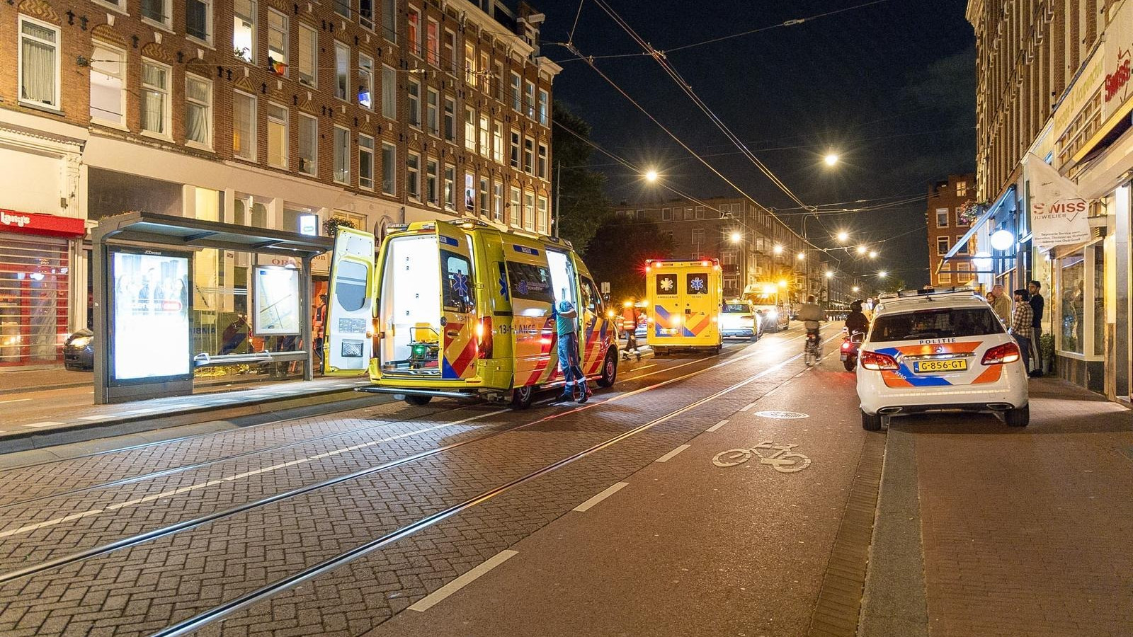 Dodelijk ongeluk Kinkerstraat