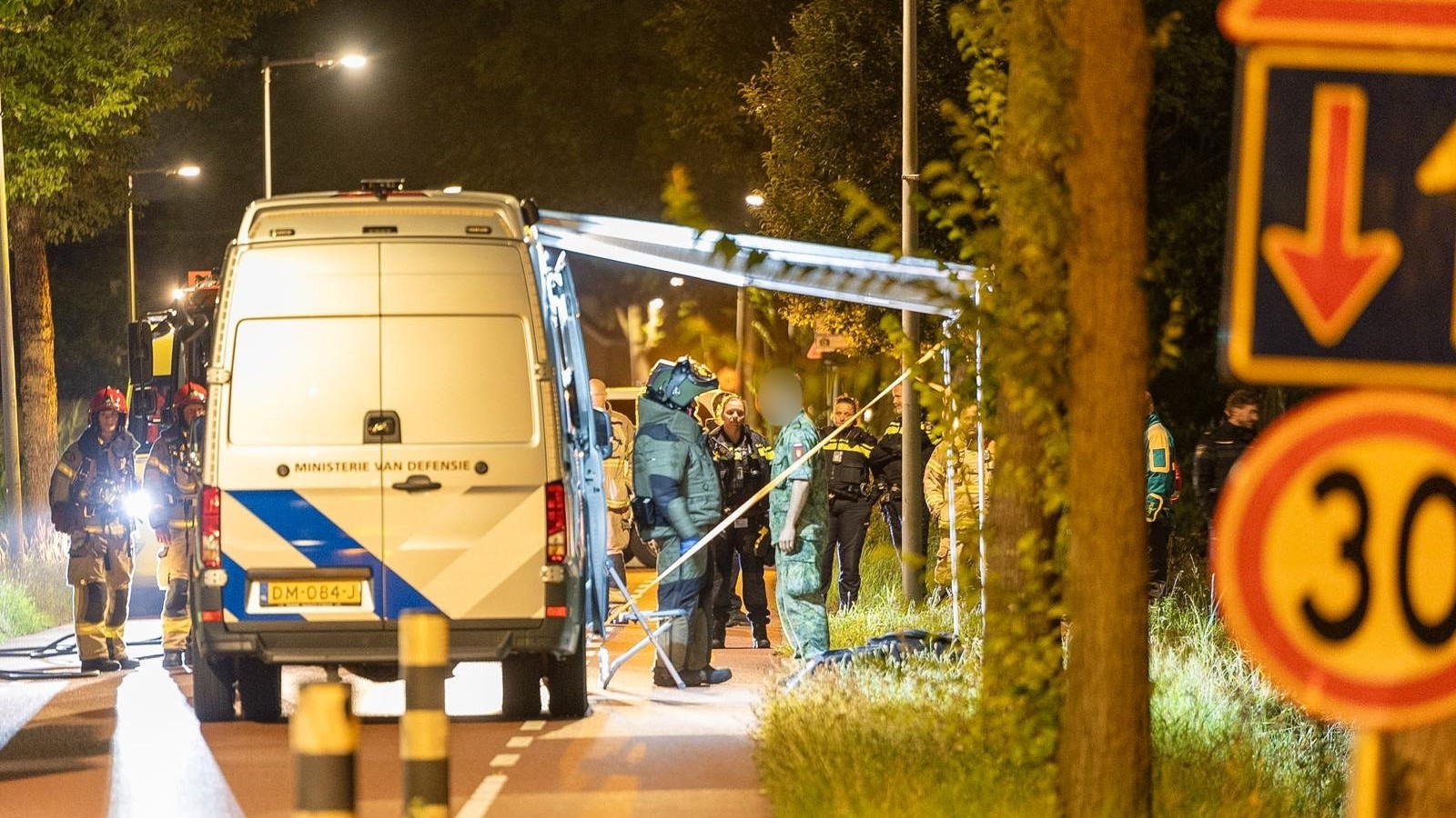 Melding explosief Sloterweg