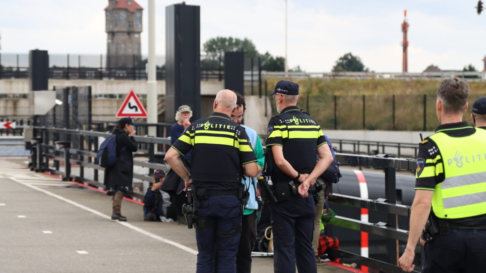 Extinction Rebellion-blokkade IJmuiden