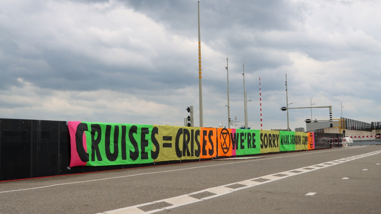 Extinction Rebellion-blokkade IJmuiden