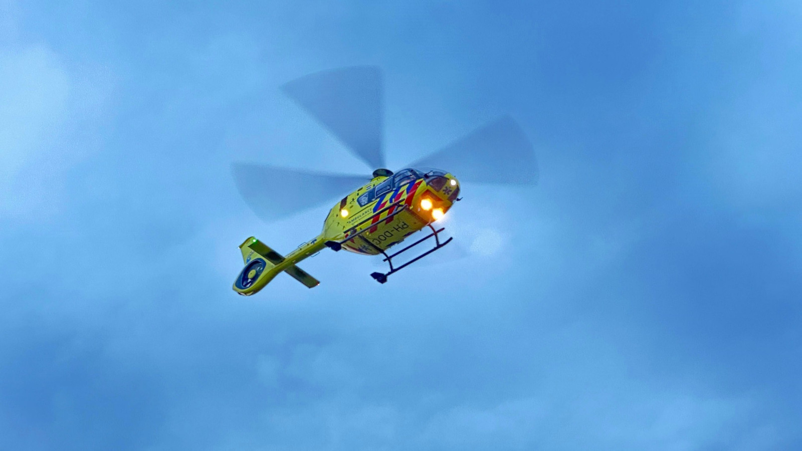 Traumahelikopter na steekpartij Zuidoost