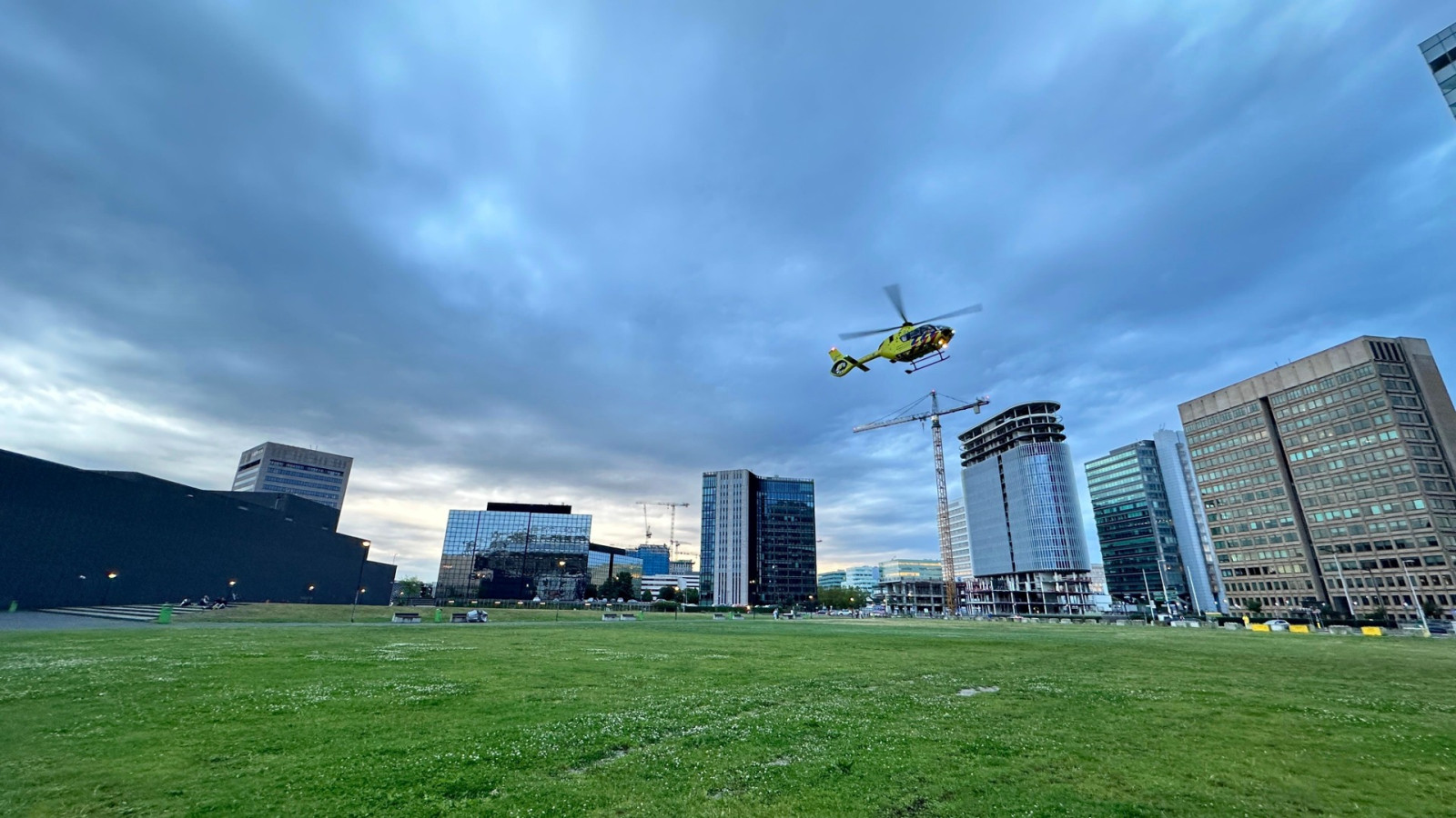 Traumahelikopter na steekpartij Zuidoost