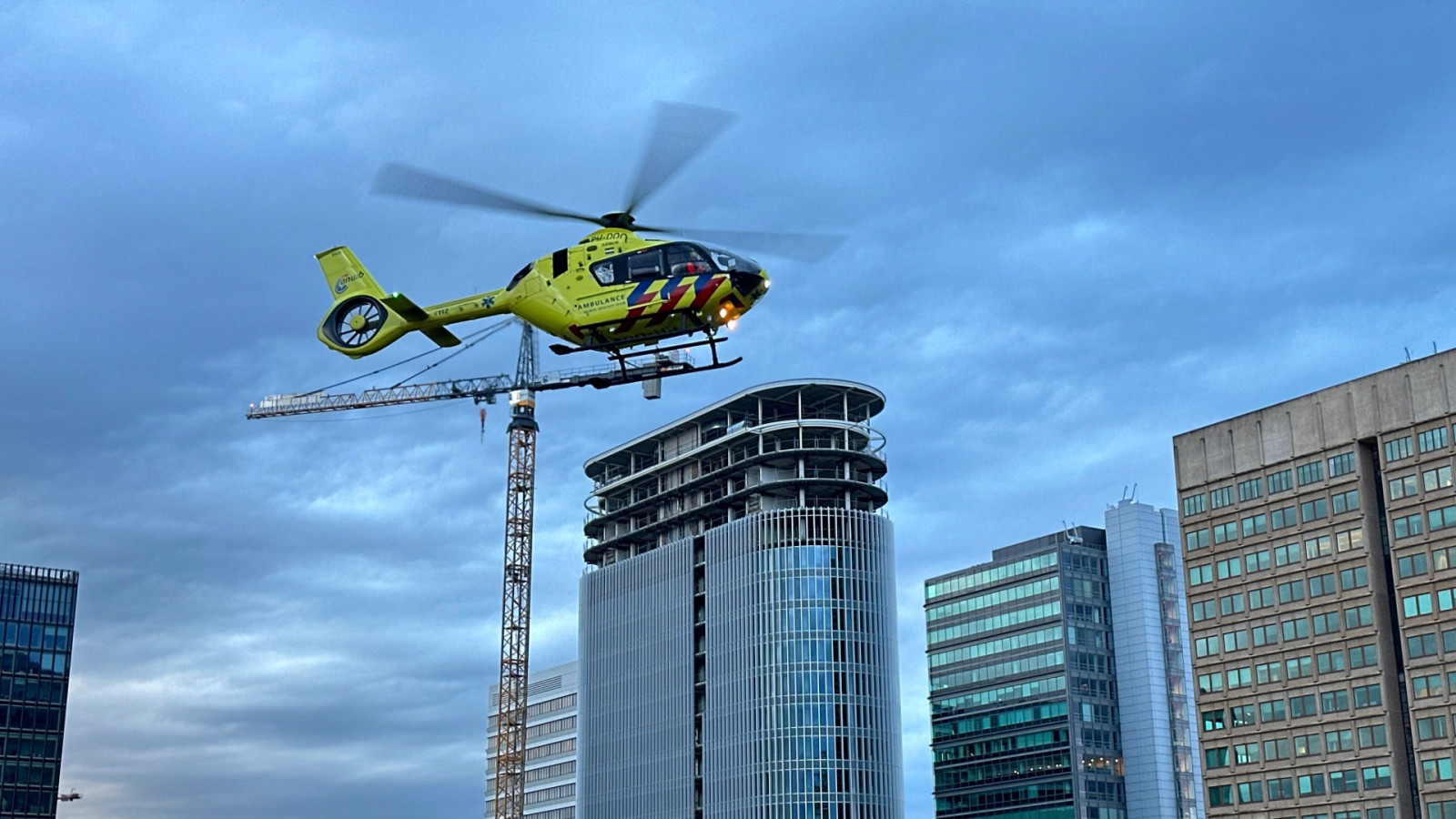 Traumahelikopter na steekpartij Zuidoost