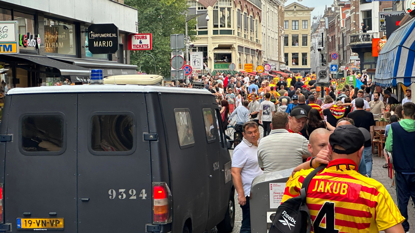 ME bij fans Jagiellonia Bialystok