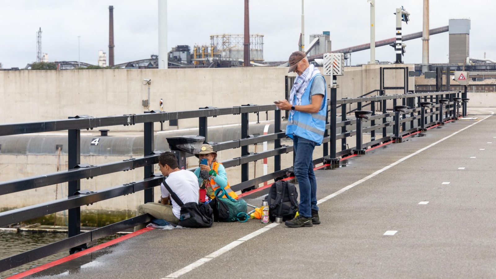 Weer blokkade cruiseschepen